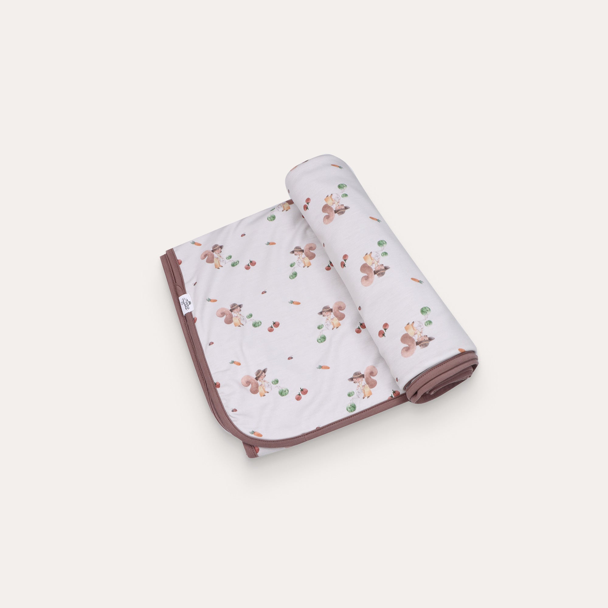 Farmer Squirrel TENCEL™ Blanket