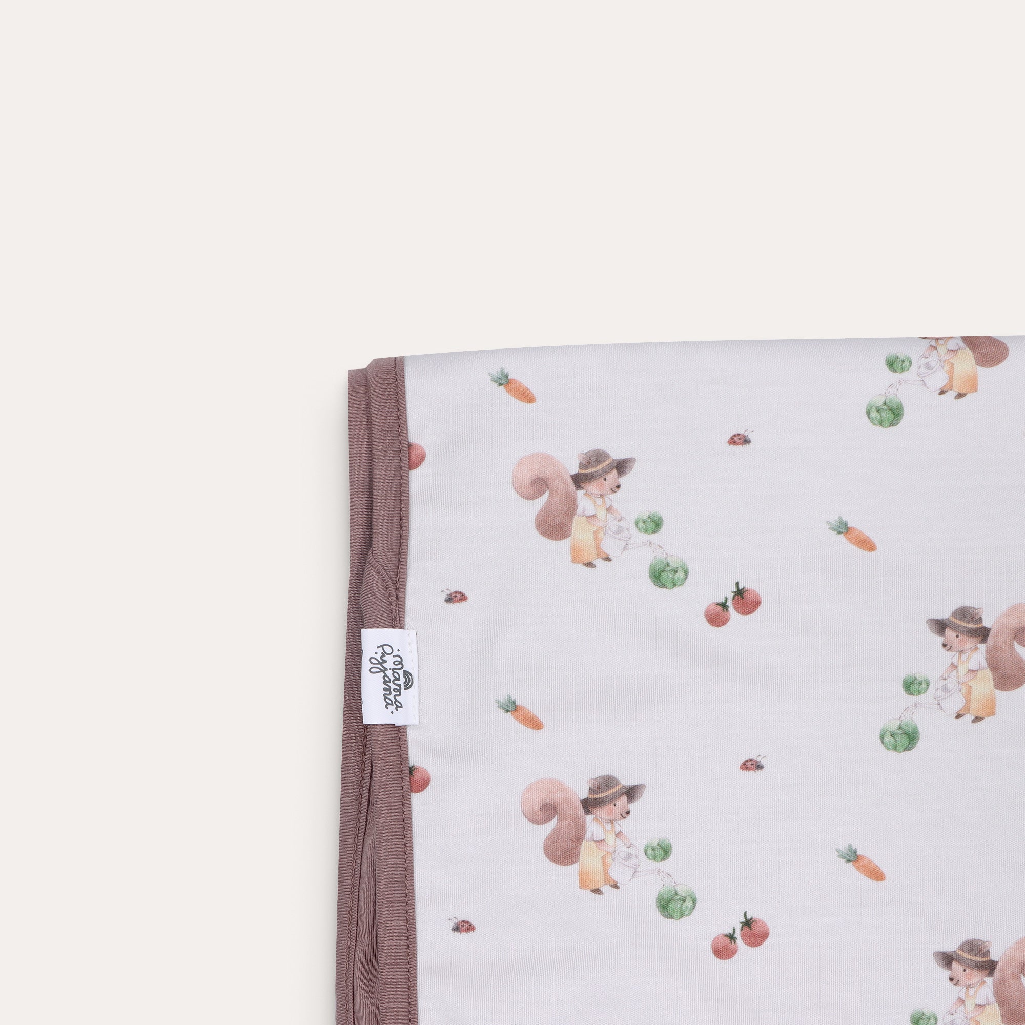 Farmer Squirrel TENCEL™ Blanket