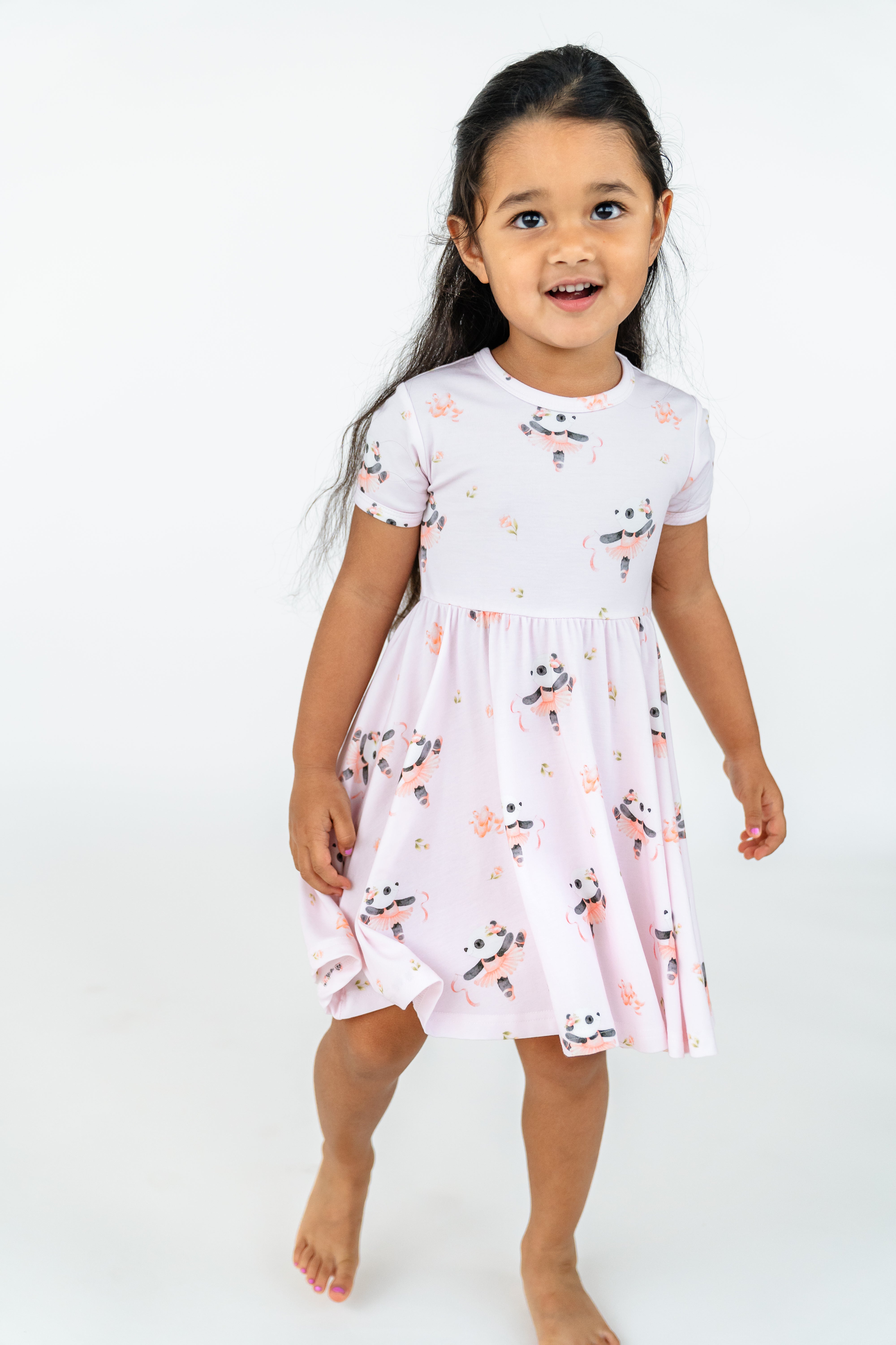 Ballerina Panda Ultra Soft, hypoallergenic and breathable TENCEL™ Dress