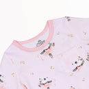 Ballerina Panda Ultra Soft, hypoallergenic and breathable TENCEL™ Short Sleeve Set and Pyjamas