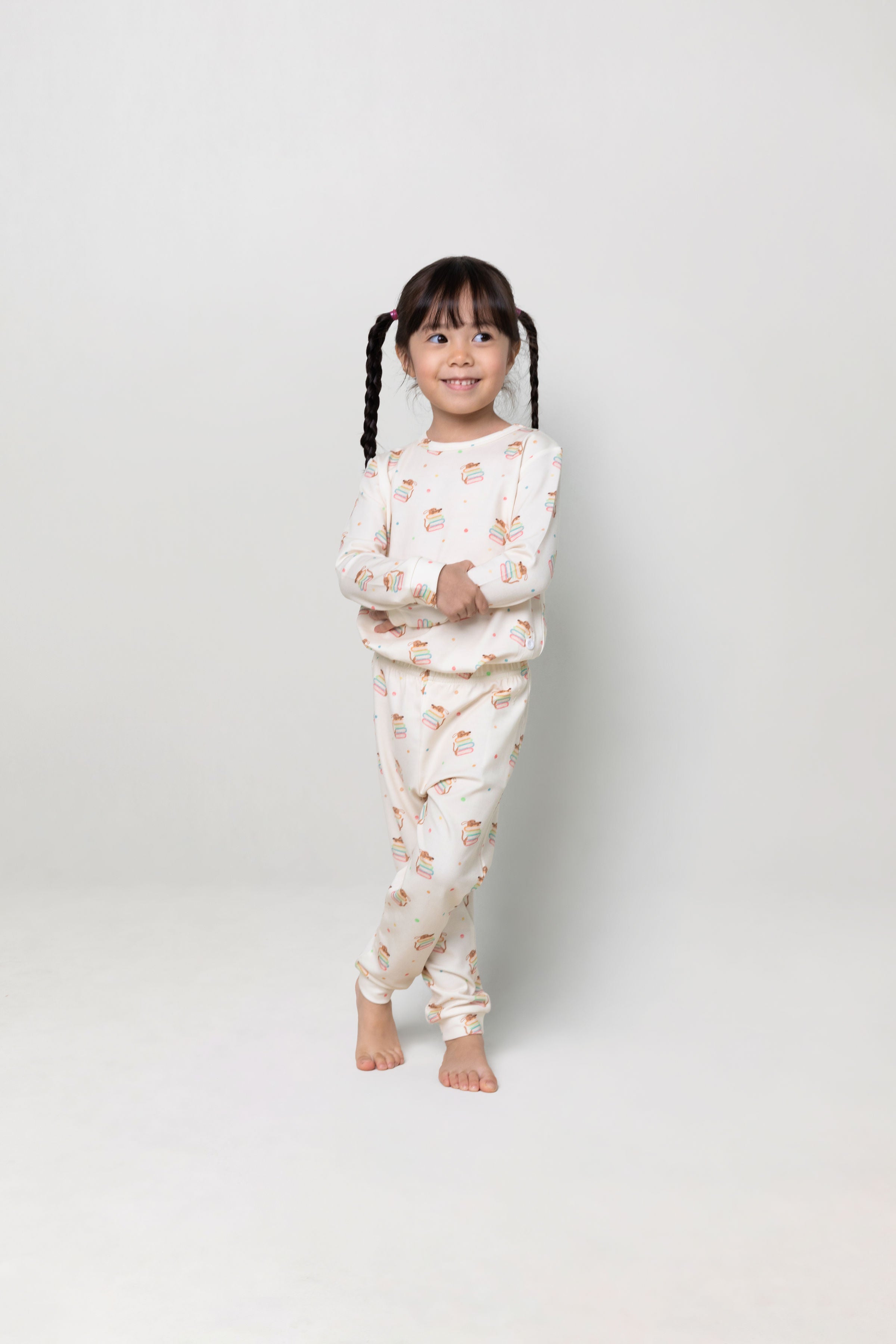 Storytime Pup Long Sleeve Pyjamas Set