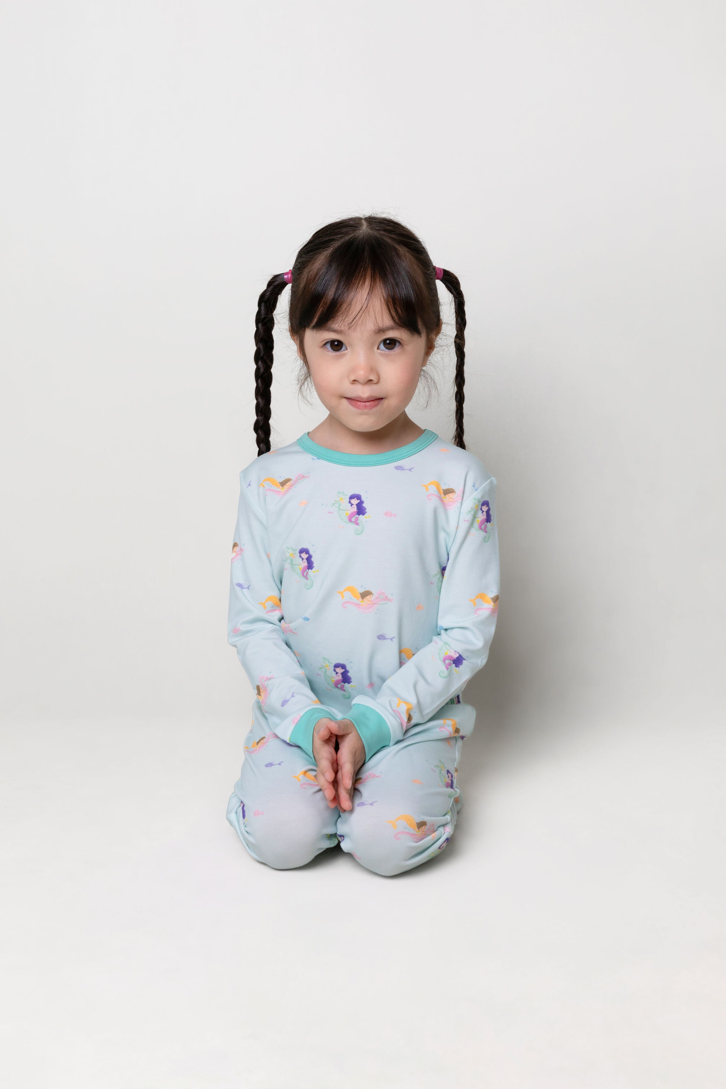 Mermaid Dash Long Sleeve Pyjamas Set