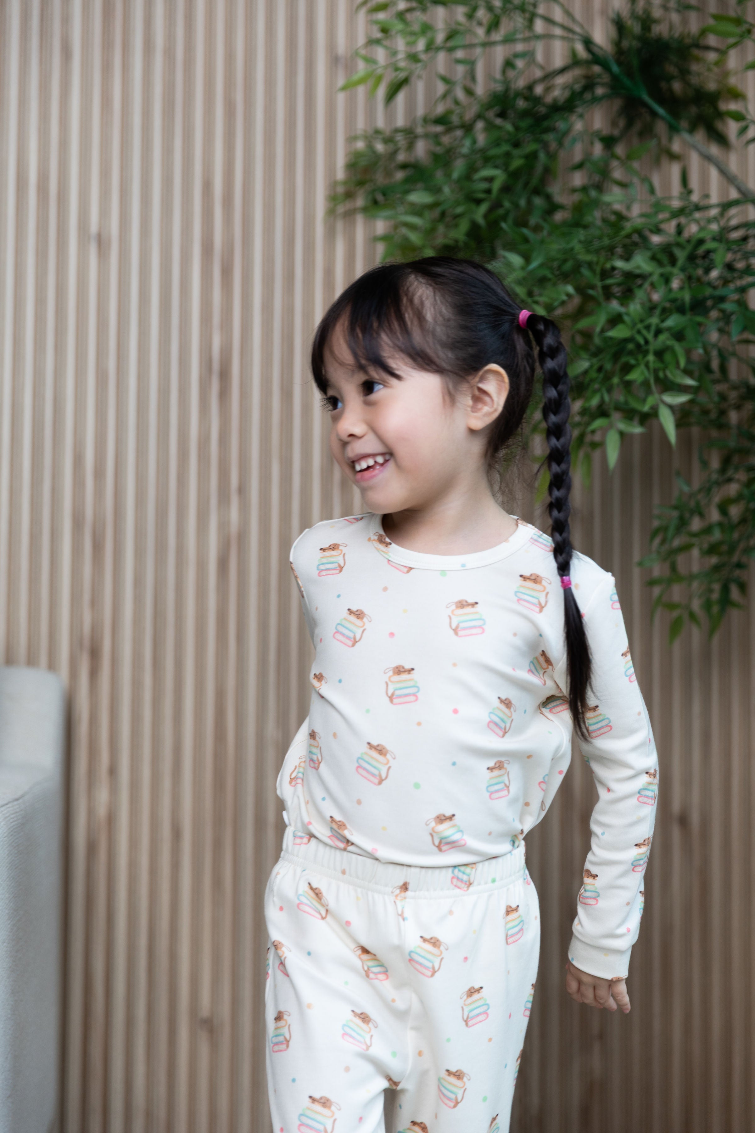 Storytime Pup Long Sleeve Pyjamas Set